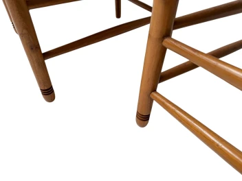 Two Art Nouveau Brabant Club Chairs or Easy Chairs by Willem Penaat, 1900s